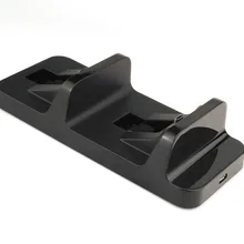 Двойной микро-usb Зарядное устройство Зарядка Док-станция для док-станции зарядного устройства для PS 4 контроллера полезные PS4 аксессуары для видеоигр