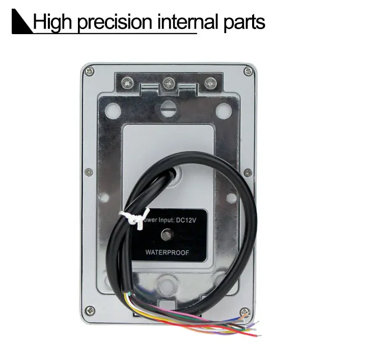 IP65 Водонепроницаемый Металл контроллер доступа RFID ЖК-дисплей 125 кГц/13,56 МГц MF Смарт RFID считыватель для двери Система контроля доступа