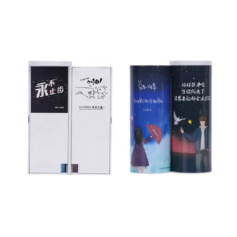 

Stationery Gift Magic Pencil Box Pencilcase Trend Creative Multifunction Cylindrical ipen Pencil Box Stationery Box Pen Holder