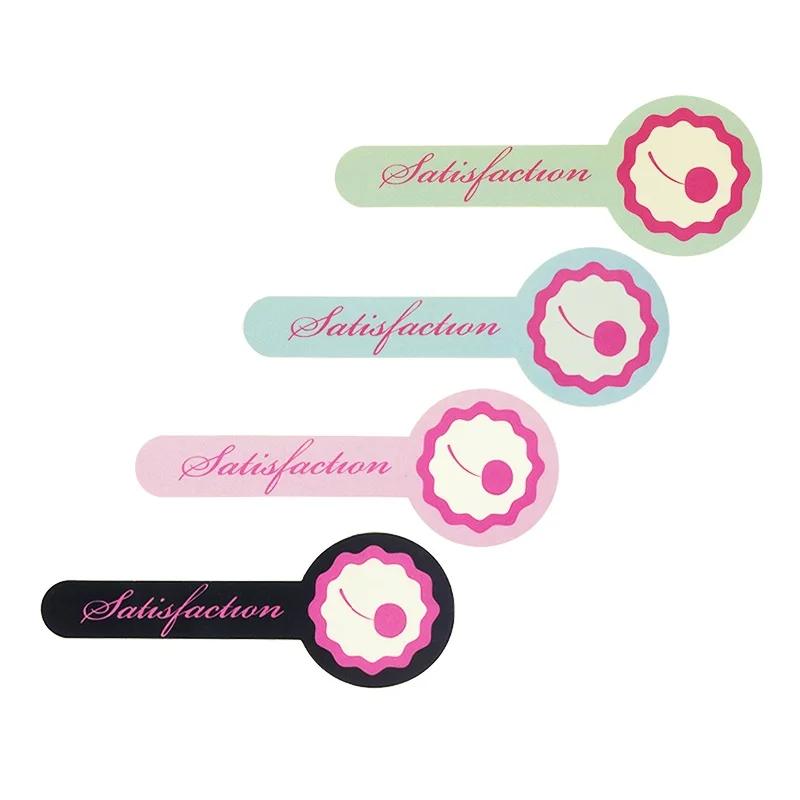 

120 Pcs/lot Sweet Bakery Gift Seals Long Sticker Wedding Decoration Birthday Party Cookie Cake Gifts Glass jar DIY Labels