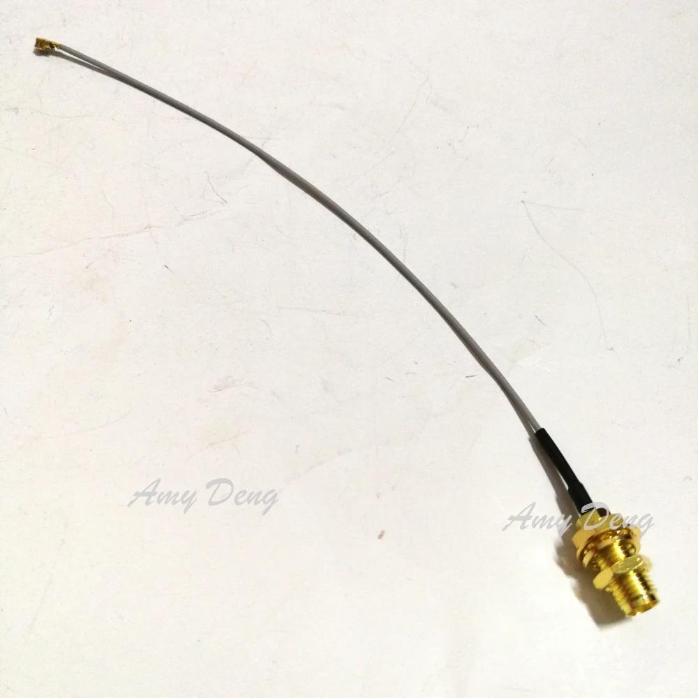 20 шт./лот U. FL MMCX к SMA/RF-SMA кабель IPX К головка SMA перемычка модифицированный