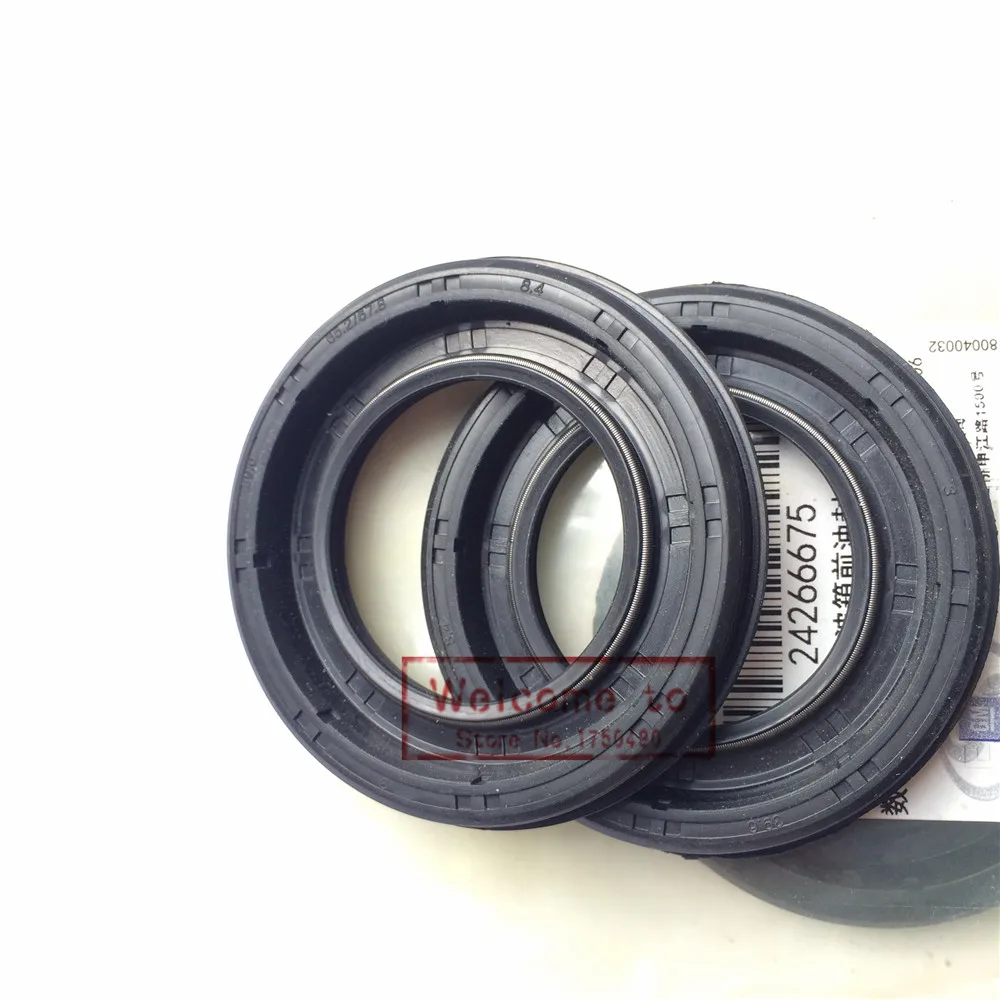 (2pcs/lot)Auto Trans Torque Converter Seal Engine SEAL TRANSAXLE SEAL For Chevrolet CRUZE 24230691 24266675 24256953