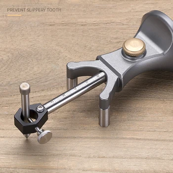 

Woodworking Dual-purpose Drawing Line Square Mark Carpenter Straight Line Arc Curve Scriber Parallel Wheel Marking Cutting Gauge