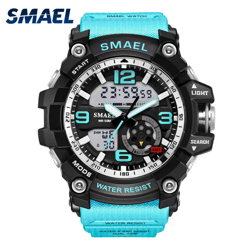 

Fashion S Shock Sports Watches Man Light Waterproof Sport Writstwatch Digital Watch Quartz 1617 relogios masculino LED Clock