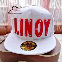 Новинка, хип-хоп, на заказ, сделай сам, с 3D буквой, хип-хоп, рок, бейсбольная кепка, стильная, мужская, женская, акриловая шапка с буквами для мужчин s