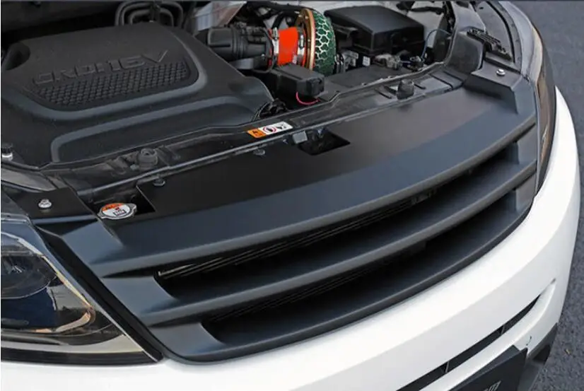 Высококачественная Автомобильная Решетка переднего бампера ABS BLACK UNPAINT для гонок