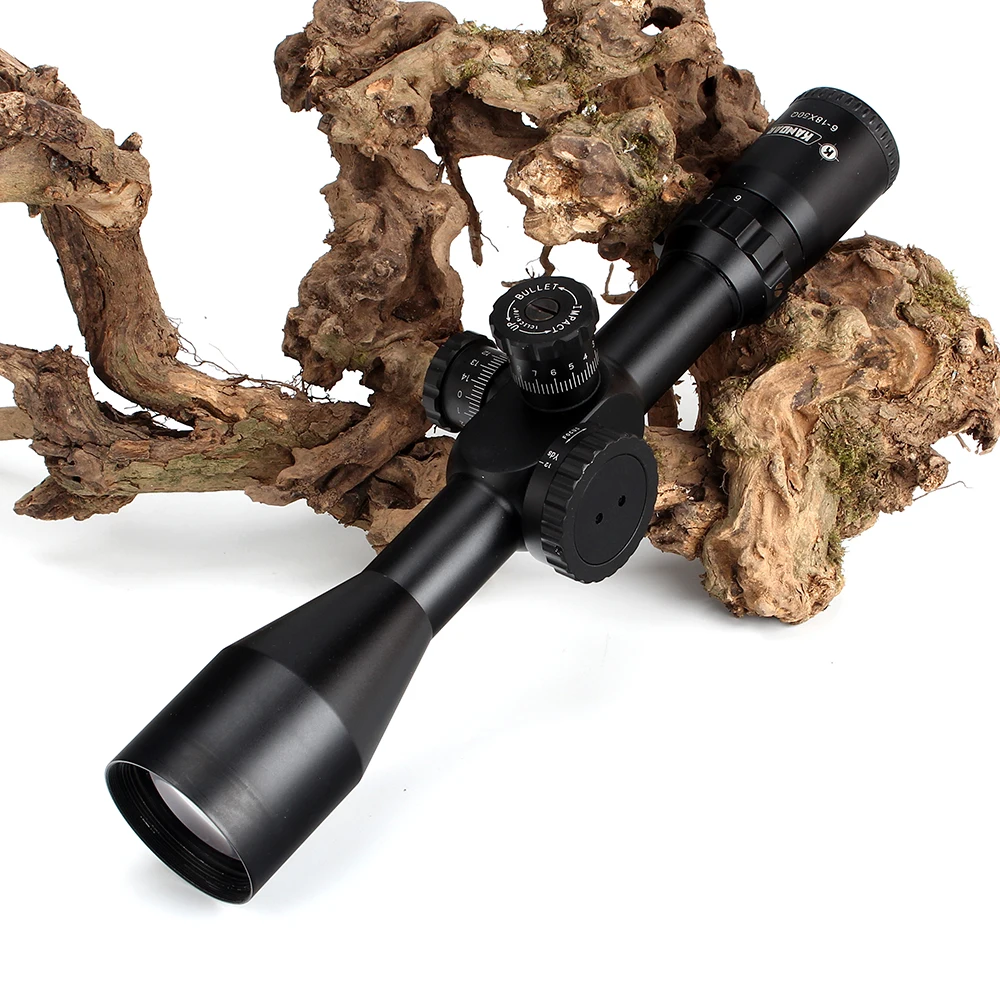KANDAR 6-18X50Q First Focal Plane Hunting Riflescopes Side Parallax Adjustment Mil Dot Glass Etched Reticle Turrets Reset Scope (7)