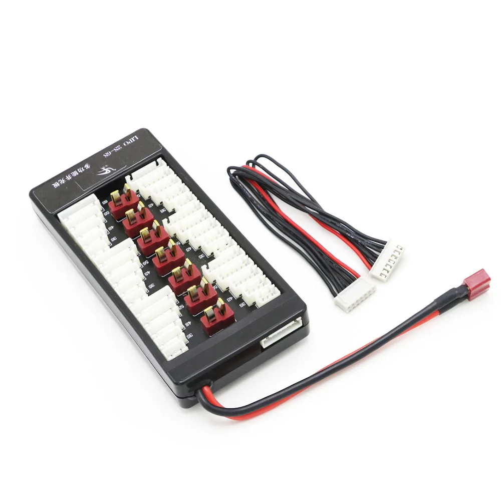 Parallel Balanced Charging Adapter,XT60 Lipo Parallel Charging Board Lipo Battery Charger 2S‑6S