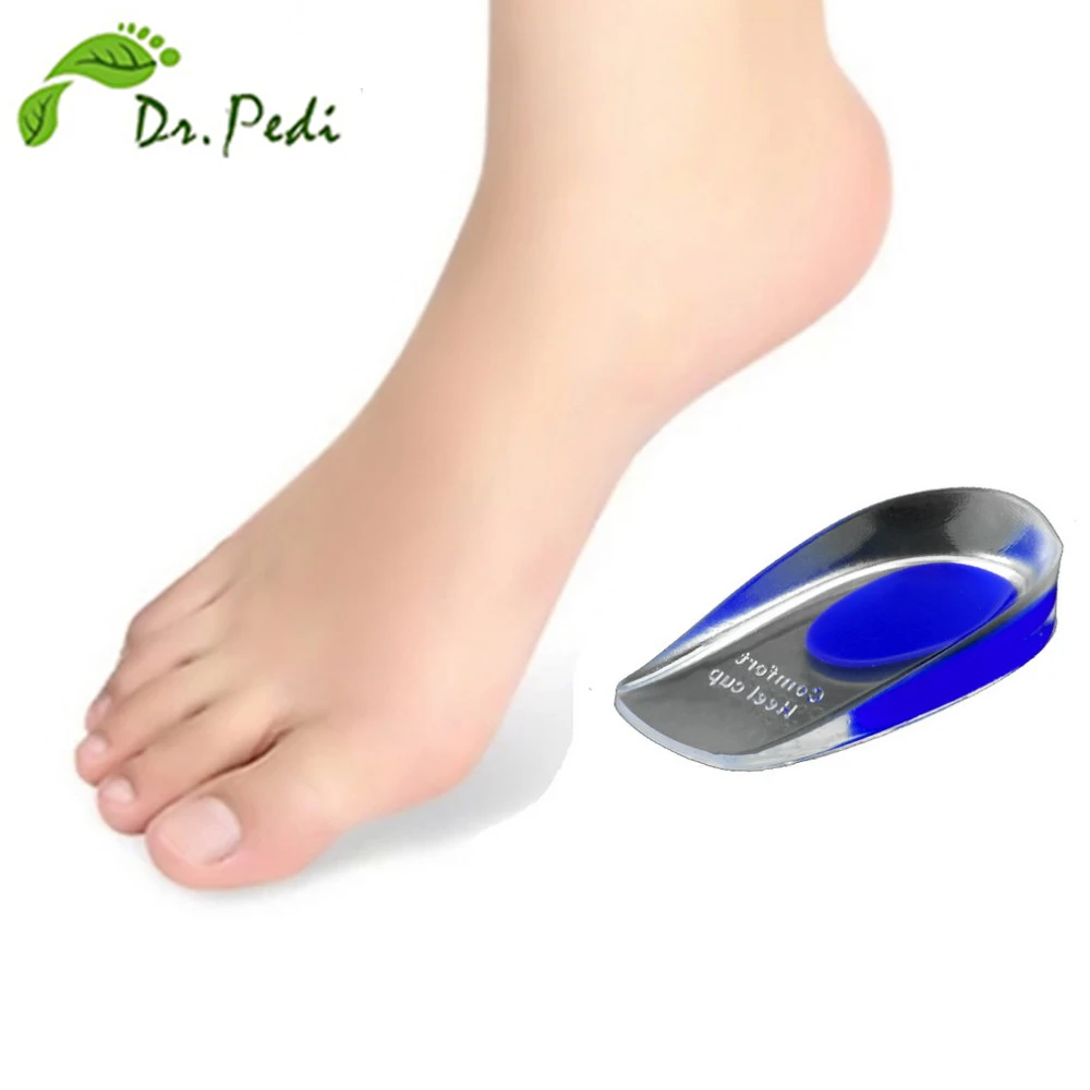 

1 Pair Heel Cup Plantar Fasciitis Shoe Inserts Silicone Feet Heel Cushion Foot Pain Relief Gel Heel Insole Foot Care