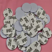 1000 шт. 13,56 МГц NFC метки СЧ 1к S50 F08 ISO14443A продвинутая NFC Монета карты диаметром 25 мм с 3 м клей Стикеры