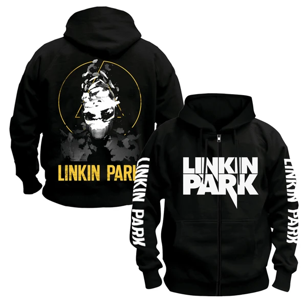 Bloodhoof Горячее предложение LINKIN PARK Толстовка С Логотипом Группы мужские рок музыка SHIPPINGblack хлопковая толстовка Азиатский размеры - Цвет: 2