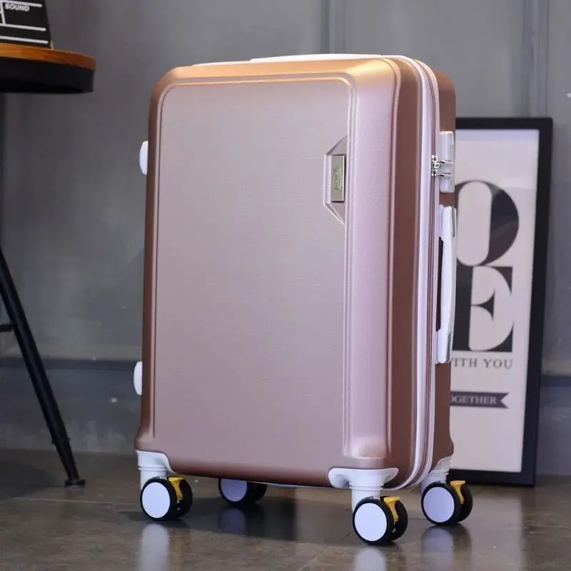 Мужская Высококачественная сумка для багажа на колесиках, женская большая сумка для путешествий, сумка для багажа, брендовые чемоданы на колесиках - Цвет: as the picture shows