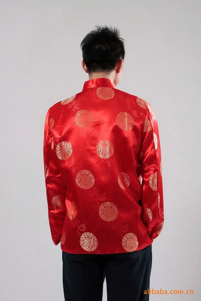 Tang suit Chinese Traditional clothes men's big size coat xxxl clothes fall/winter festive wedding chinese kong fu wear jacket