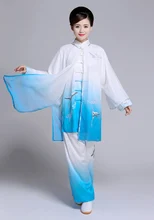 Customize Tai chi clothing taiji uniform Martial arts suit wushu clothes kungfu outfit for women men girl boy kids children
