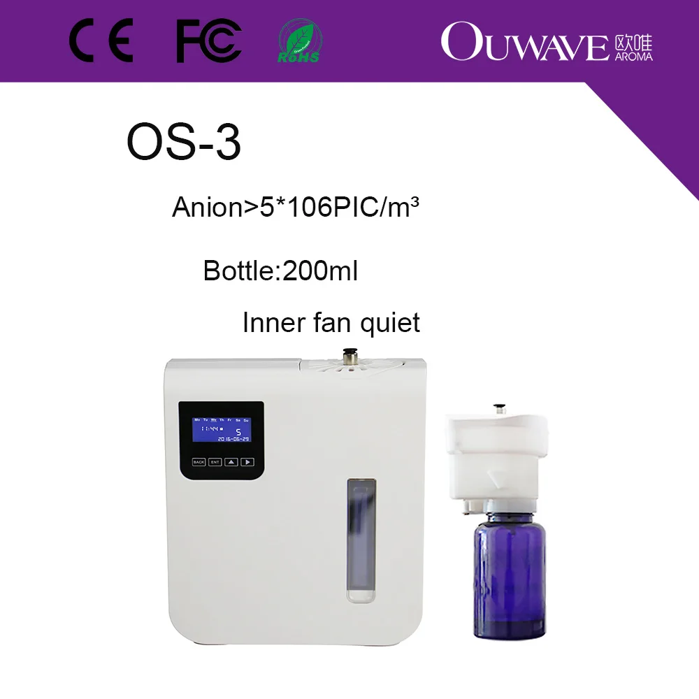 250m3 350m3 Aroma machine 200ml cartridge/110 240V fragrance machine