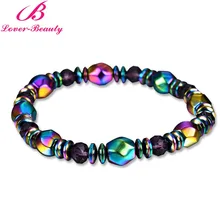 Lover Beauty Colorful Twisted Magnet Health slimming Bracelets Jewelry magnetic Bangles charm bracelets For Women weigh