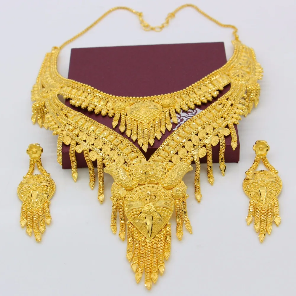 Adixyn New 2018 Arab Dubai Necklace 