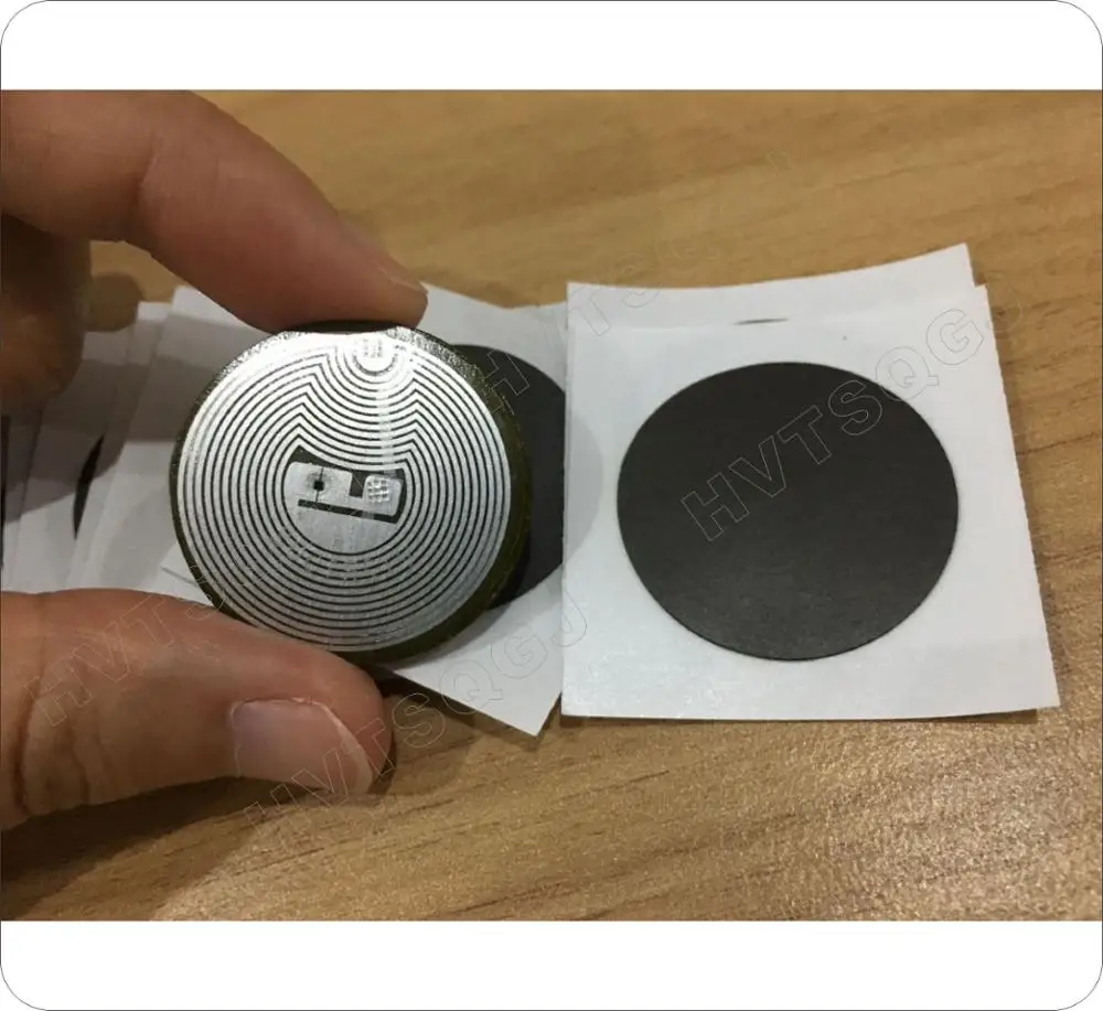 500 шт. 30 мм MF Ic rfid наклейки 3m этикетки, анти-металлические наклейки клейкая наклейка nfc на небольших расстояниях, радиочастотная метка карты клеящим материалом для смарт телефона