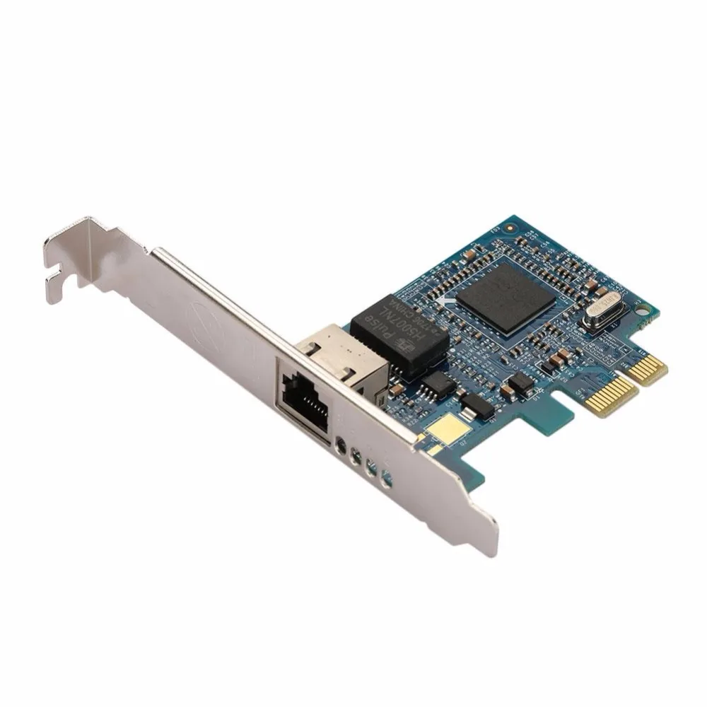 Amzdeal супер Скорость Broadcom BCM5751 Gigabit 10/100/1000 м pci-e pci express desktop Ethernet сетевой адаптер