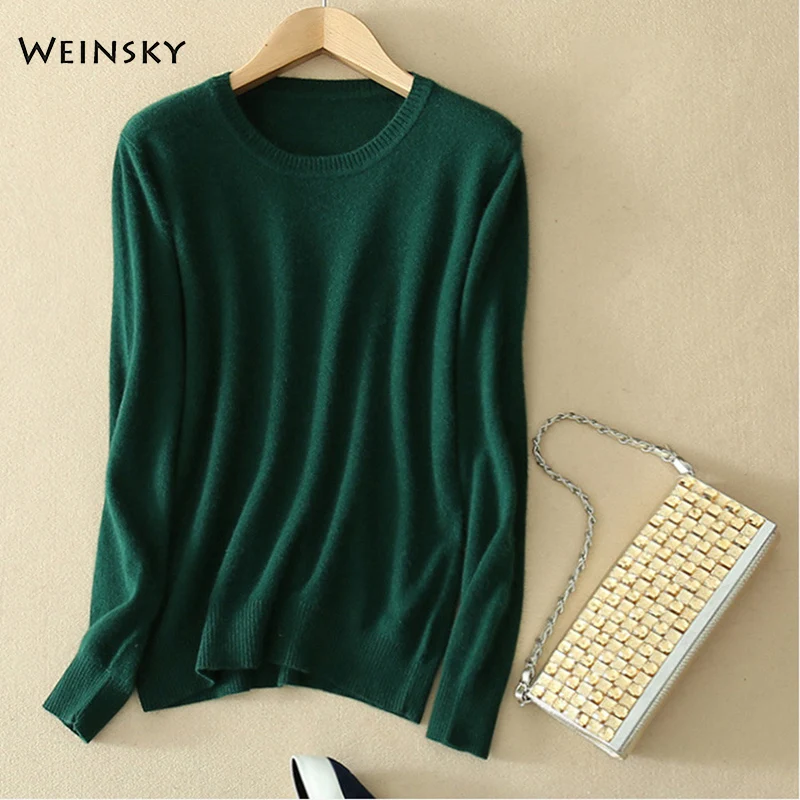 

Women Knitted Wool Harajuku Sweaters And Pullovers Ladies Autumn And Winter Clothes 2018 fall Fashion Korean Bottoming Sweaters