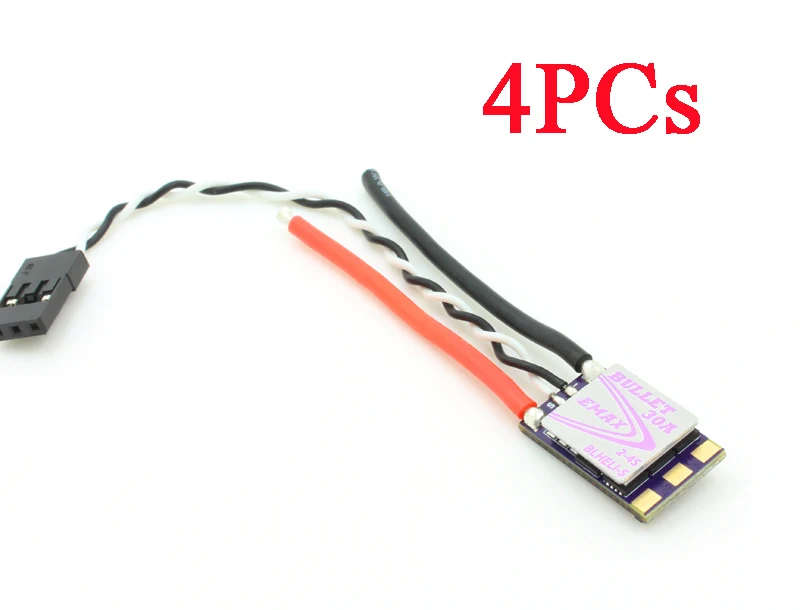Оригинальный Радиоуправляемый Дрон EMAX Mini BLS Bullet 30A ESC контроль скорости fr Dshot BLHeli_S