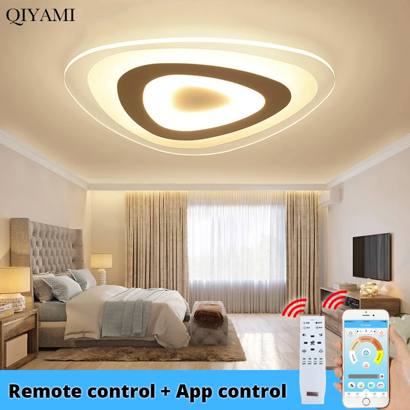 

RGB Dimmable LED ceiling light fixture with loudspeaker and mobile phone control dome ceiling lamps for party or sitting room