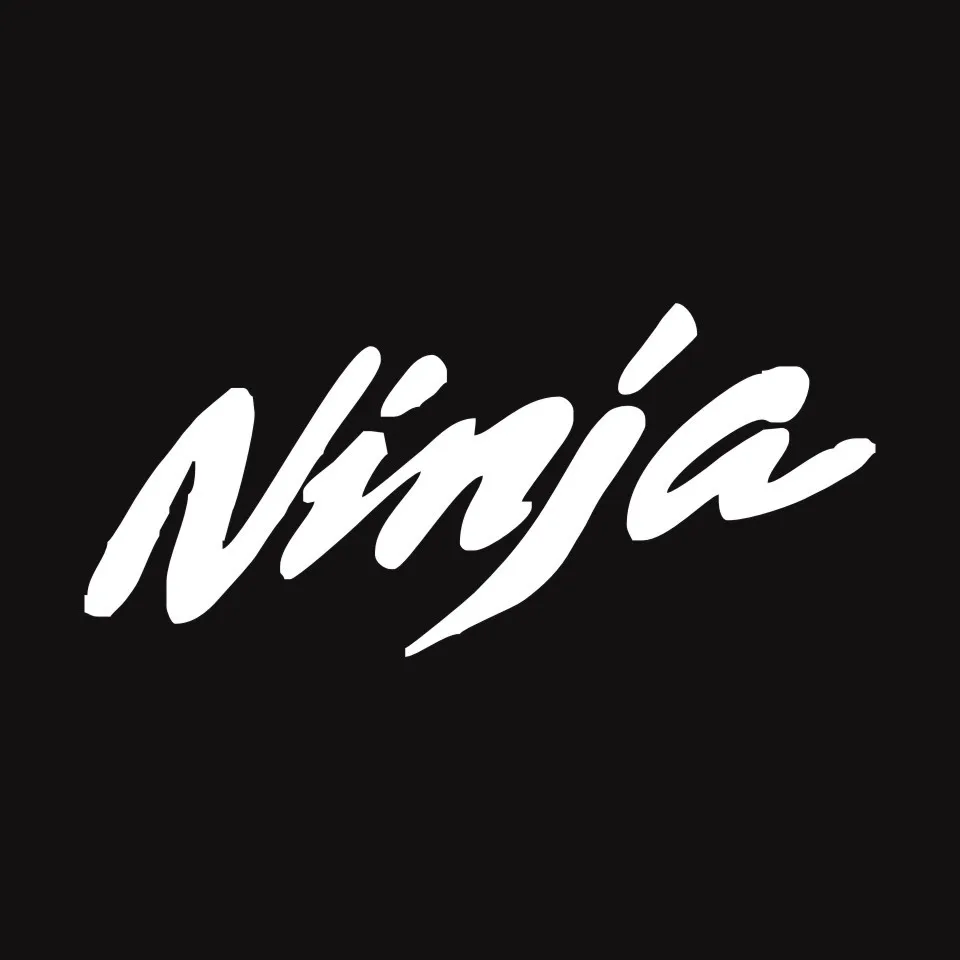 Cunymagos NINJA Fun Car Styling Car Stickers Decals Motorcycle Reflector Auto Window Door Decoration Sticker Reflective 18CM8CM (4)