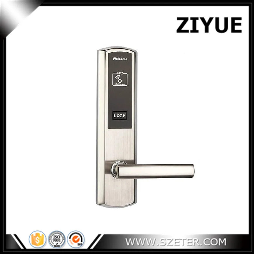 

Keyless Hotel card key smart Hotel Lock Rfid Electronic Card Hotel Lock ET811RF