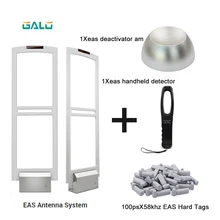 Одежда магазинная сигнализация противоугонной системы ворота 58 khz eas акустомагнитная противокражная электронная система безопасности двери