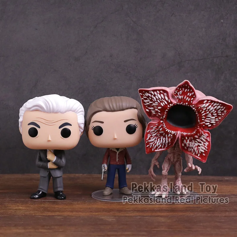 

Stranger Things Nancy Demogorgon Brenner Vinyl Figure Collectible Model Toy with Retail Box