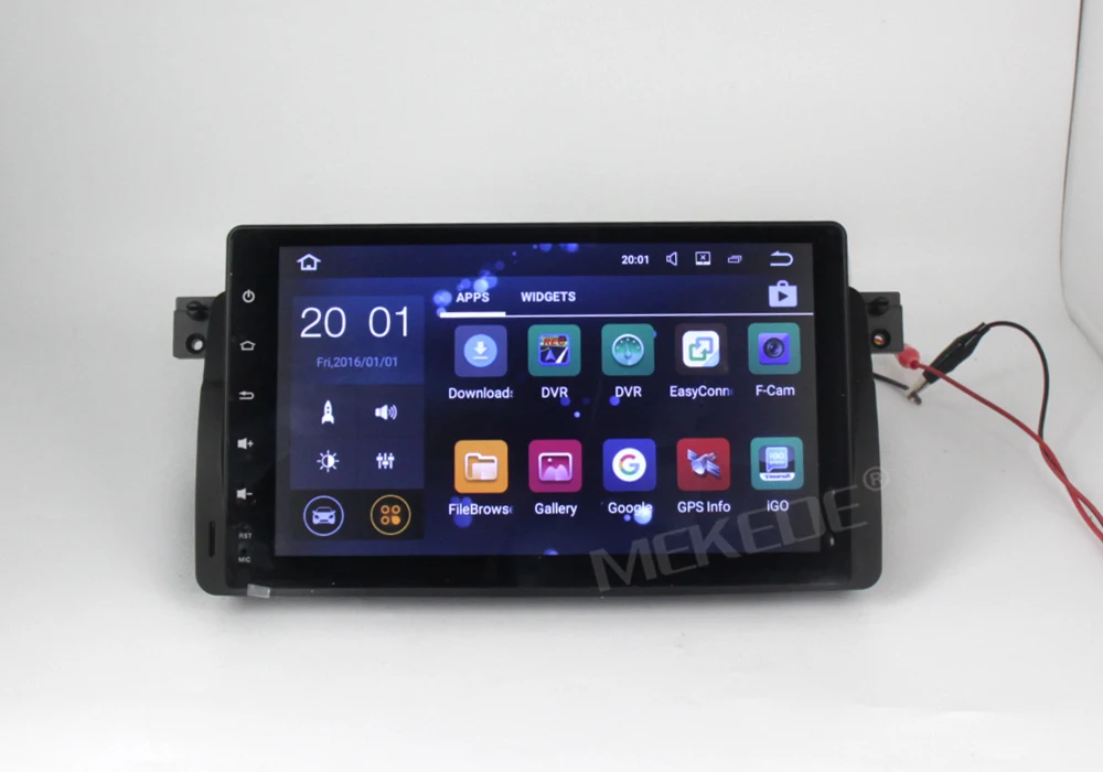 Cheap PX3 Android 7.1 Quad core 1din Car DVD multimedia player for  3series E46 M3  with 2G RAM 16G ROM WIFI BT radio stereo GPS navi 6