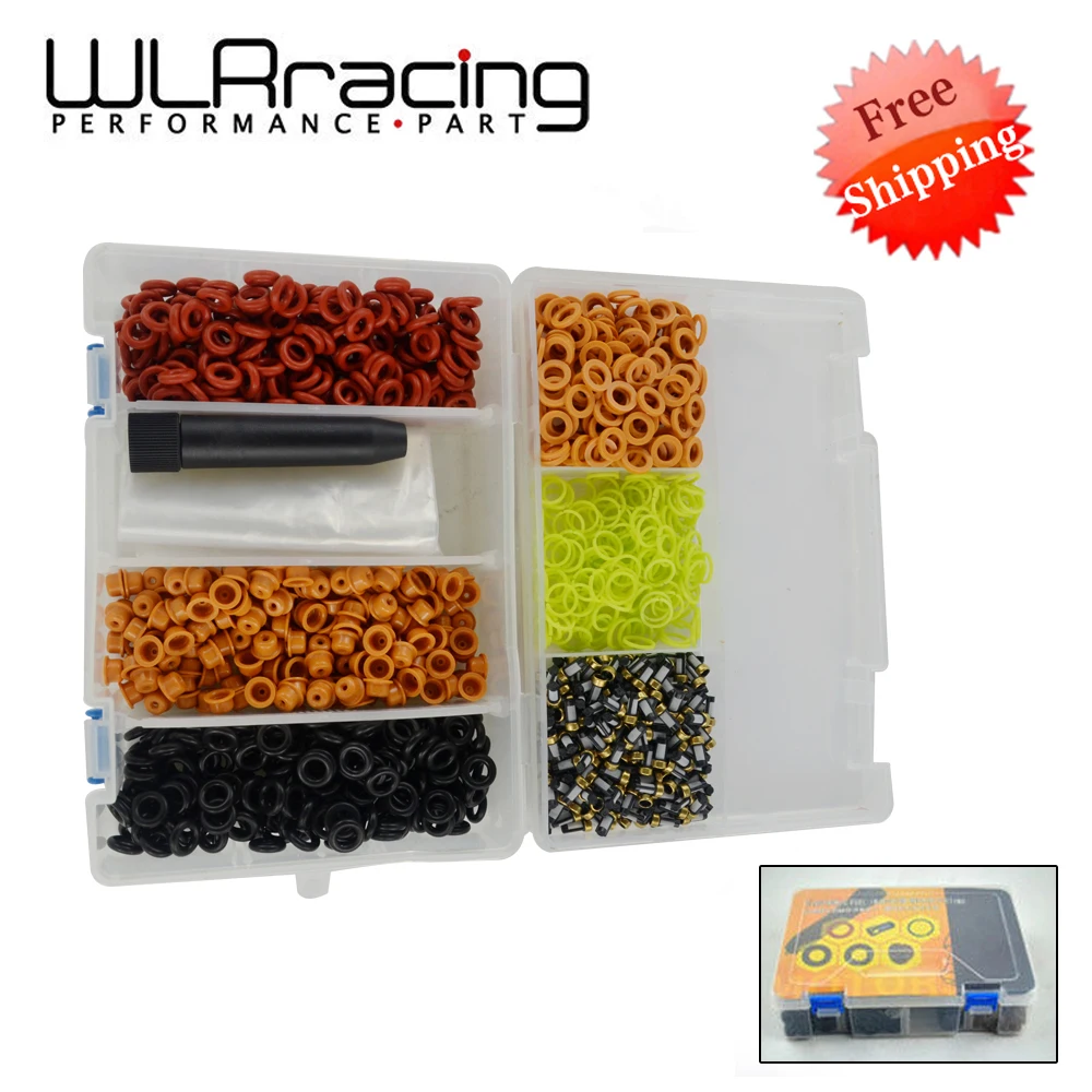 

WLR RACING - FREE SHIPPING Universal type fuel injector repair kits ,200sets/box WLR4489