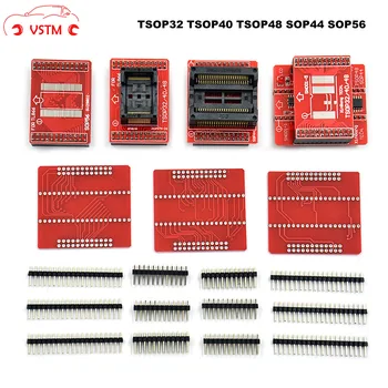 

VSTM TSOP32 TSOP40 TSOP48 SOP44 SOP56 Sockets TL866A TL866CS Adapters MiniPro TL866 Universal Programmer