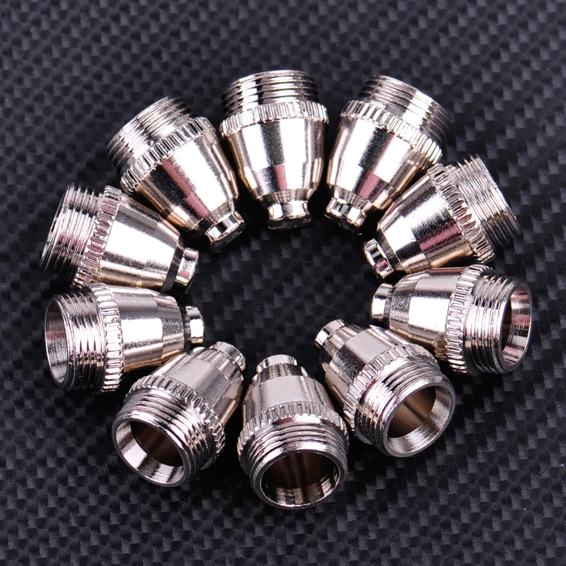 LETAOSK High Quality 10PCS Plasma Cutting Cutter Torch Tip Nozzles Consumable fit for AG-60 SG-55 WSD-60 LETAOSK High Quality 10PCS Plasma Cutting Cutter Torch Tip Nozzles Consumable fit for AG-60 SG-55 WSD-60