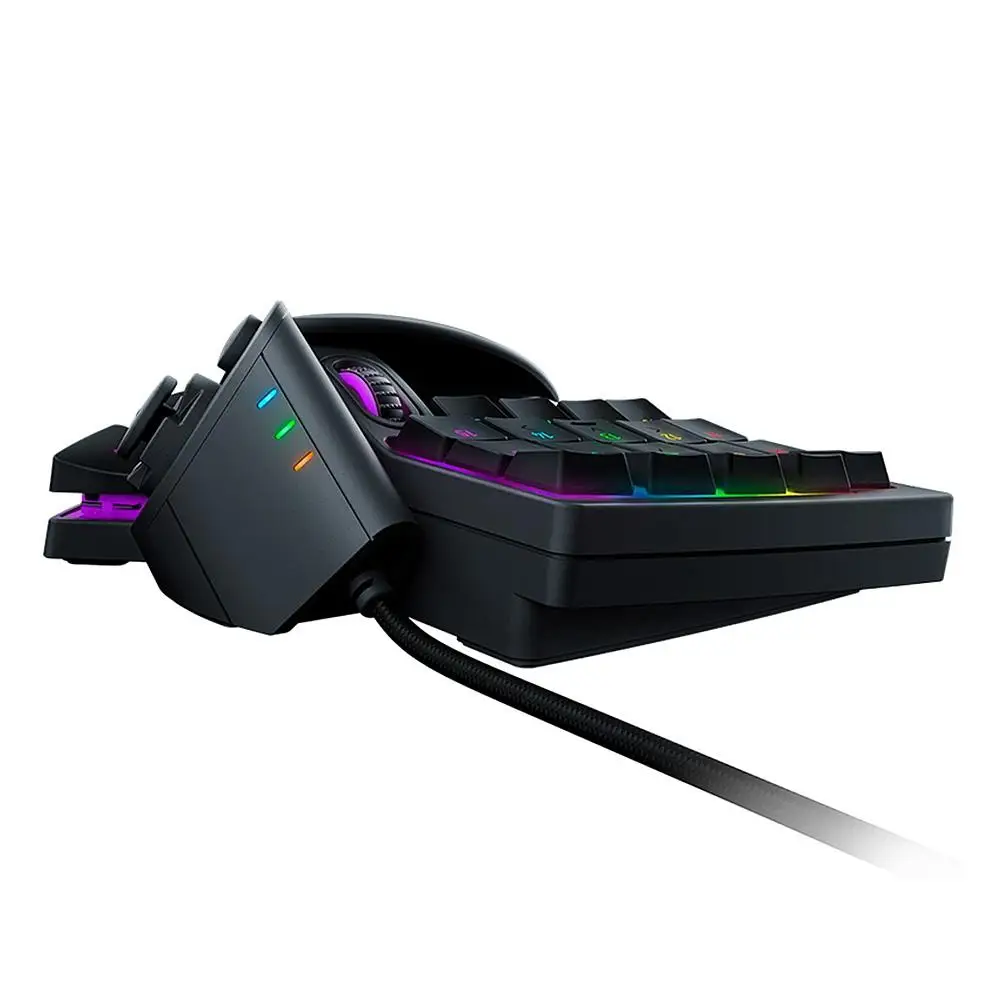 Ceny Razer Tartarus V2 Chroma Mecha klawiatura do gier 32 klawisze membrana przewodowa klawiatura w pełni programowalne podświetlenie klawisze mechaniczne