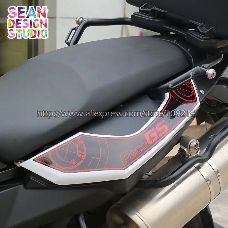 Для BMW Motorrad f800gs 2013 2017 чехол для заднего сиденья комплект протектор переводная
