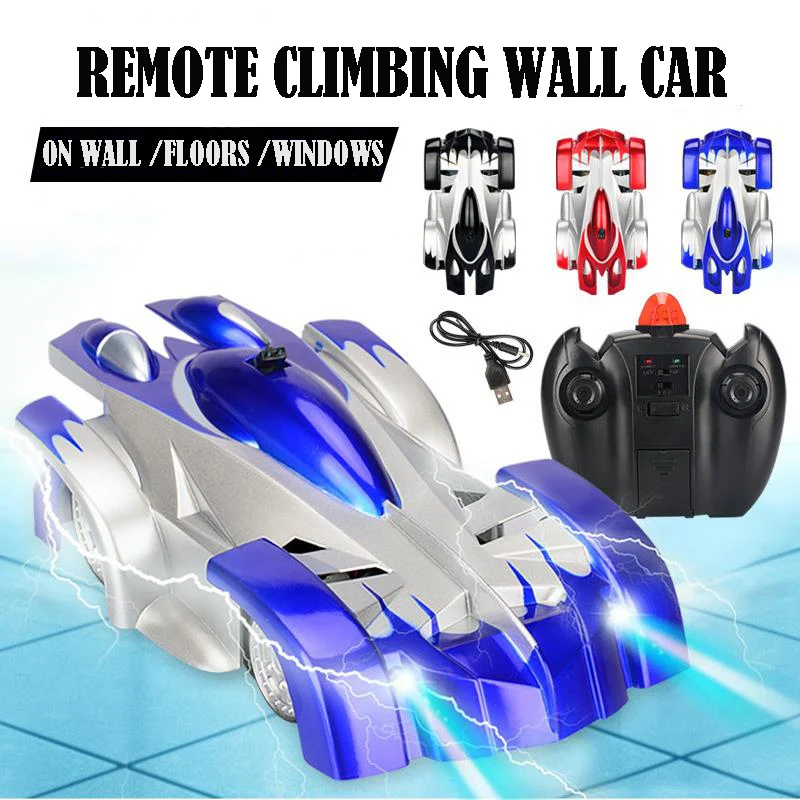  1PCs RC car Remote Control Climbing RC Car with LED Lights 360 Degree Rotating Stunt Toys Machine W