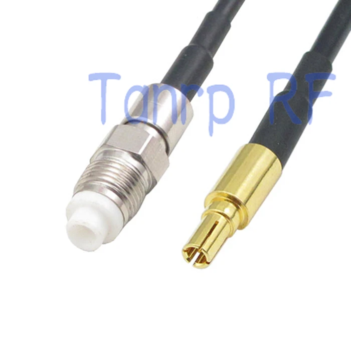 6in CRC9 stekker naar FME vrouwelijke jack RF connector adapter 15 CM