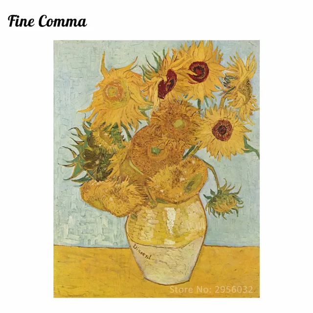 Tournesols (3ème version) 1888 by Vincent van Gogh peint À la Main ... Tournesols (3ème version) 1888 by Vincent van Gogh peint À la Main ...