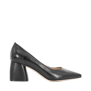 

SOPHITINA Hot Sale Spring Women Pumps Comfortable Genuine Leather Pointed Toe Square Heel Shoes Shallow Elegant Office Pumps W16