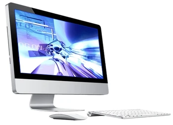 شراء شاشة عرض شاشة 21.5 24 أو 27 بوصة وحدة معالجة مركزية 8th I5 8500 أو I7 RAM 16GB DDR4 HD 1 تيرا بايت SSD OS Win7 Win 10 كمبيوتر مكتبي