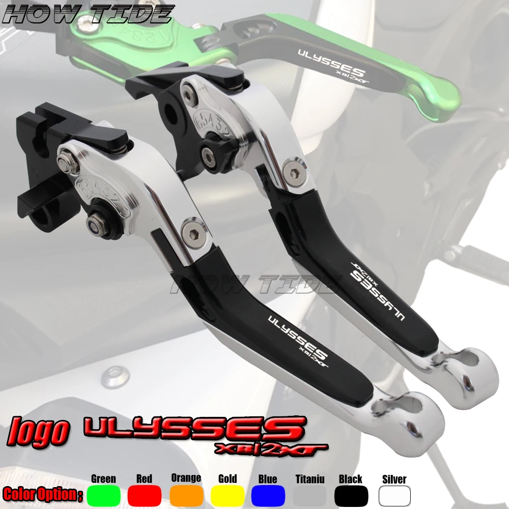 

Motorcycle Folding Extendable CNC Moto Adjustable Clutch Brake Levers For Buell Ulysses XB12XT XB 12XT XB12X T 2009