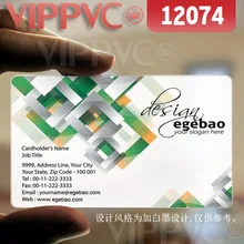 12074 визиток на заказ-матовые лица прозрачная карта тонкий 0,36 мм