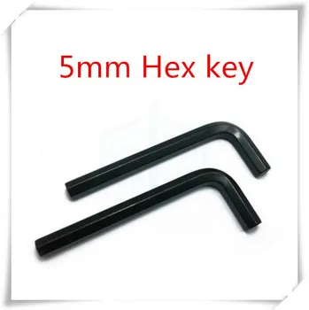 

20pcs/lot 5mm black hex wrench key