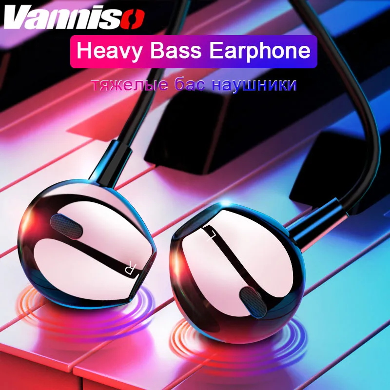 

Vanniso Wired Earbuds Headphones In Ear Earphone Earpiece With Mic StereoType c Headset For Samsung Xiaomi Huawei Phone Computer