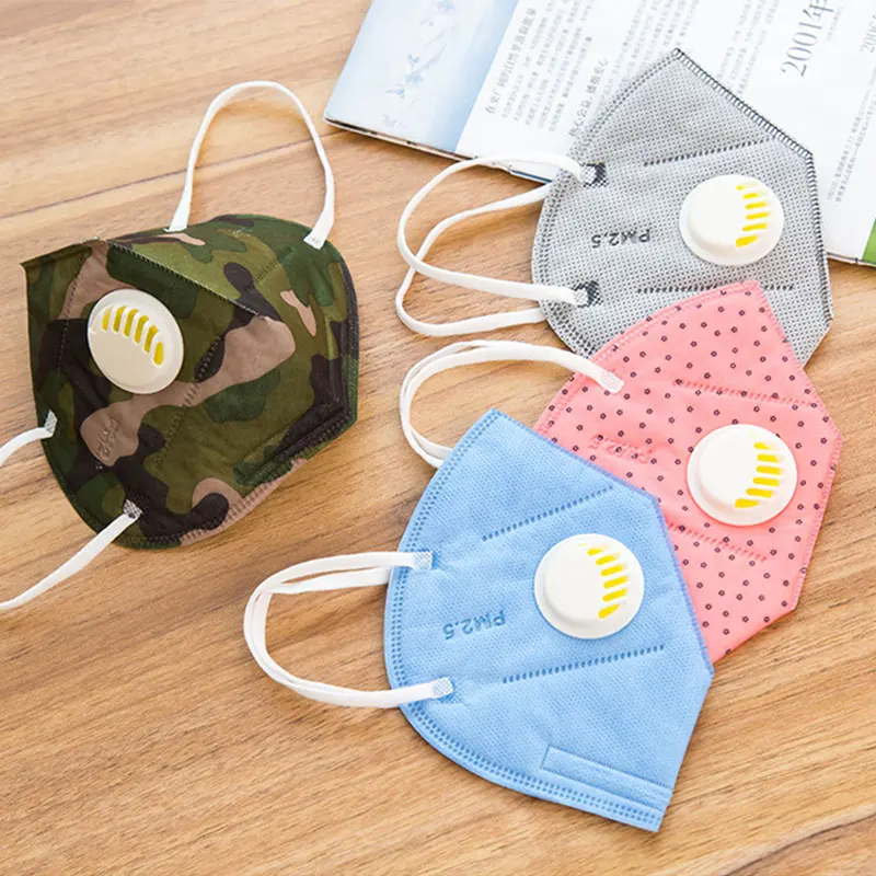 

PM2.5 dust masks anti -fog and haze masks with breathing valve men and women breathable masks