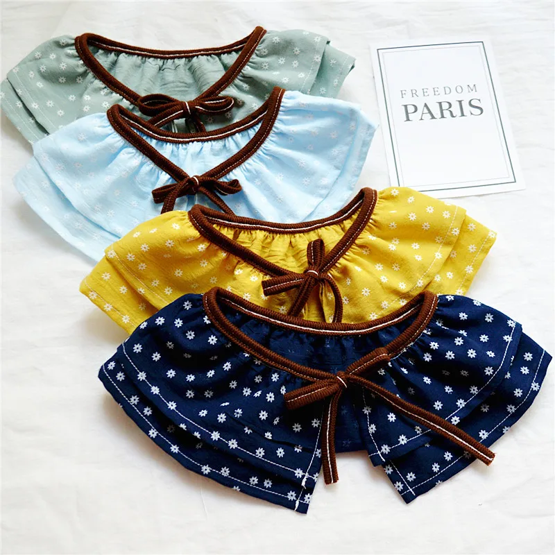 Baby Girls Bibs 360 Degree Rotating Cotton Lace Up Burp Cloths Infant Baby Saliva Towel Floral Neckwear Toddler Baby Stuff Baby Girls Bibs 360 Degree Rotating Cotton Lace Up Burp Cloths Infant Baby Saliva Towel Floral Neckwear Toddler Baby Stuff