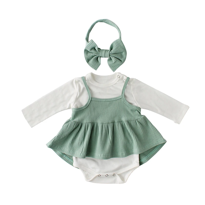 

Princess Baby Girl Romper Long Sleeve Jumpsuit Toddler Baby Girl Clothes for Birthday Baby Onesie Cotton Newborn Clothes 1 Set