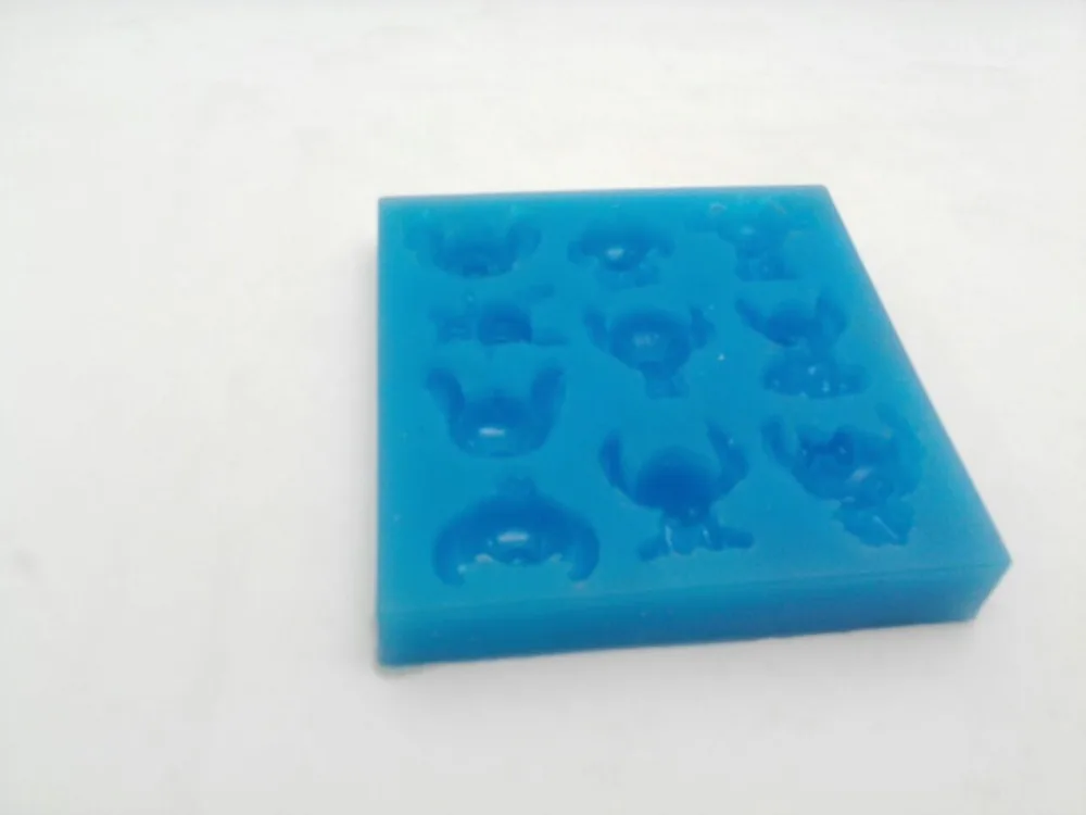 Стежка мультфильм силиконовая форма для конфет приспособление для выпечки