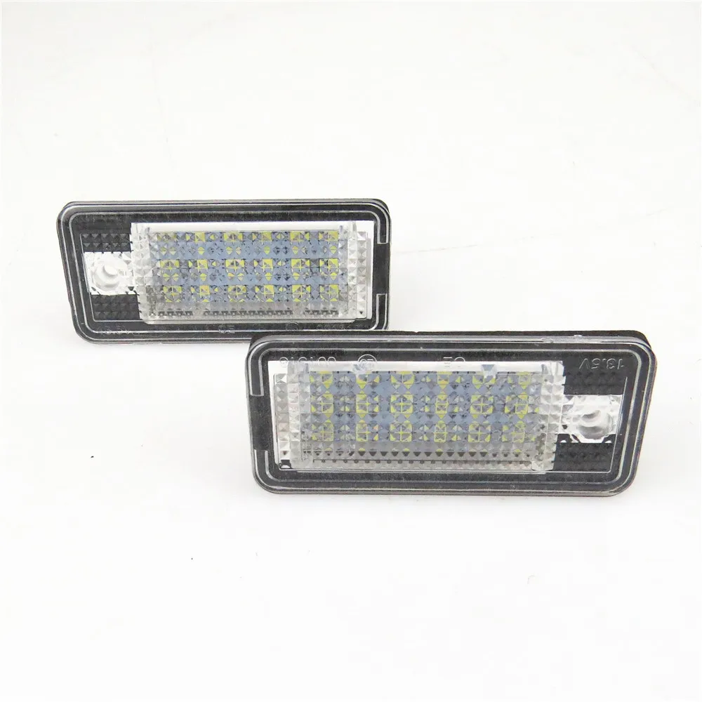 READXT 1 Pair 12V font b lamp b font LED Number License Plate Light Car Accessories